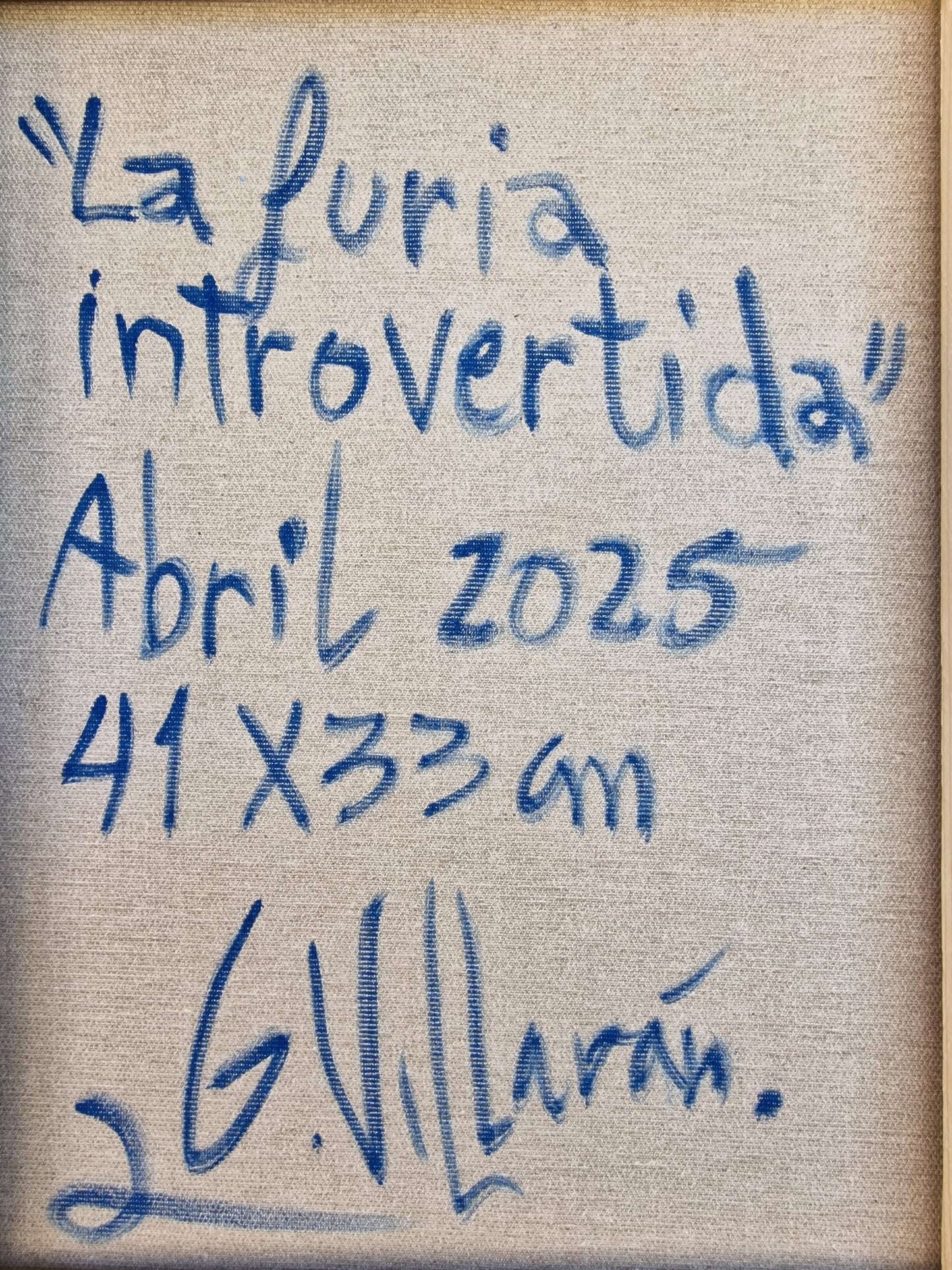 La máscara de Solana VII. La furia introvertida.