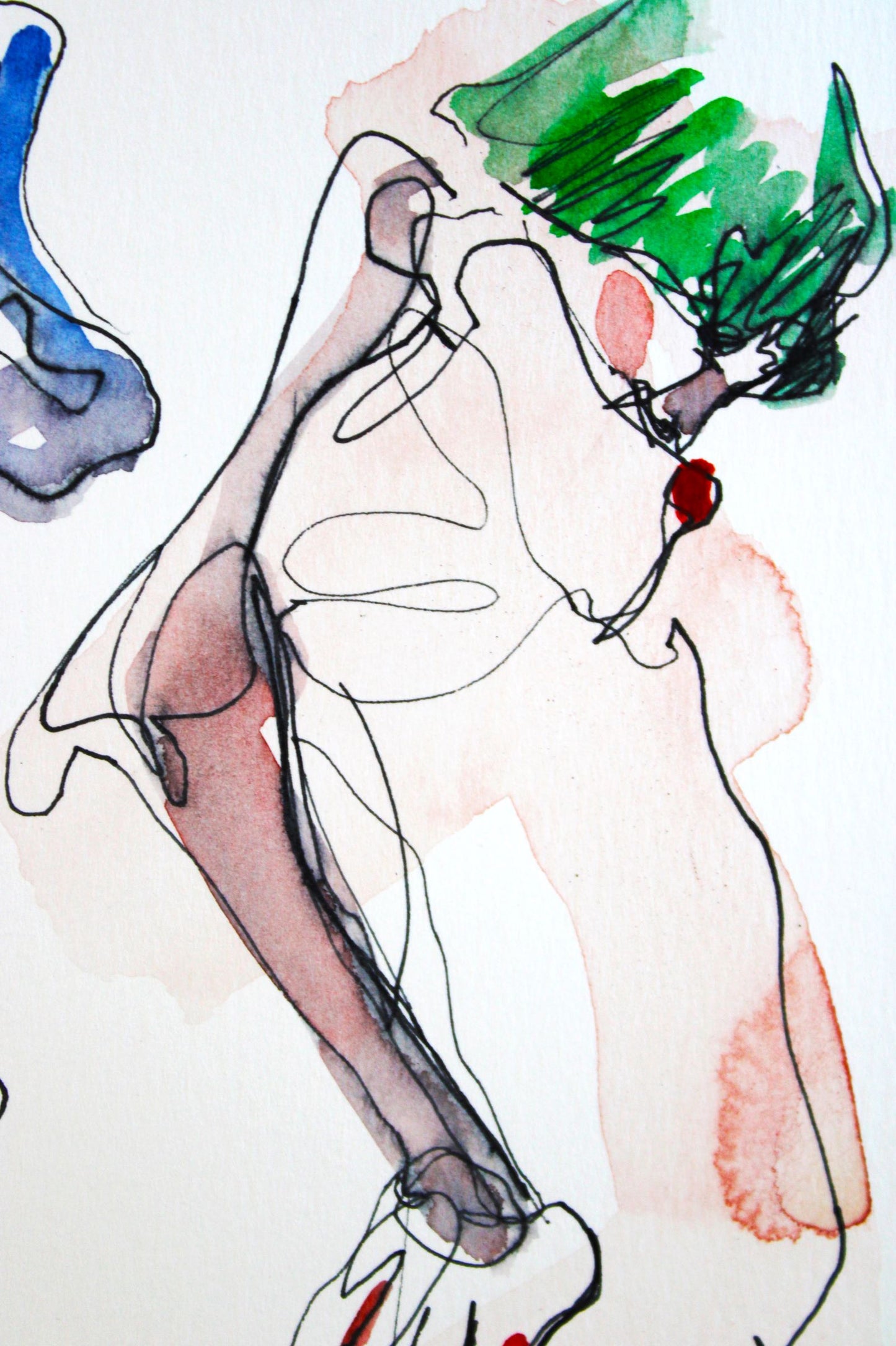 je suis toujours au sol