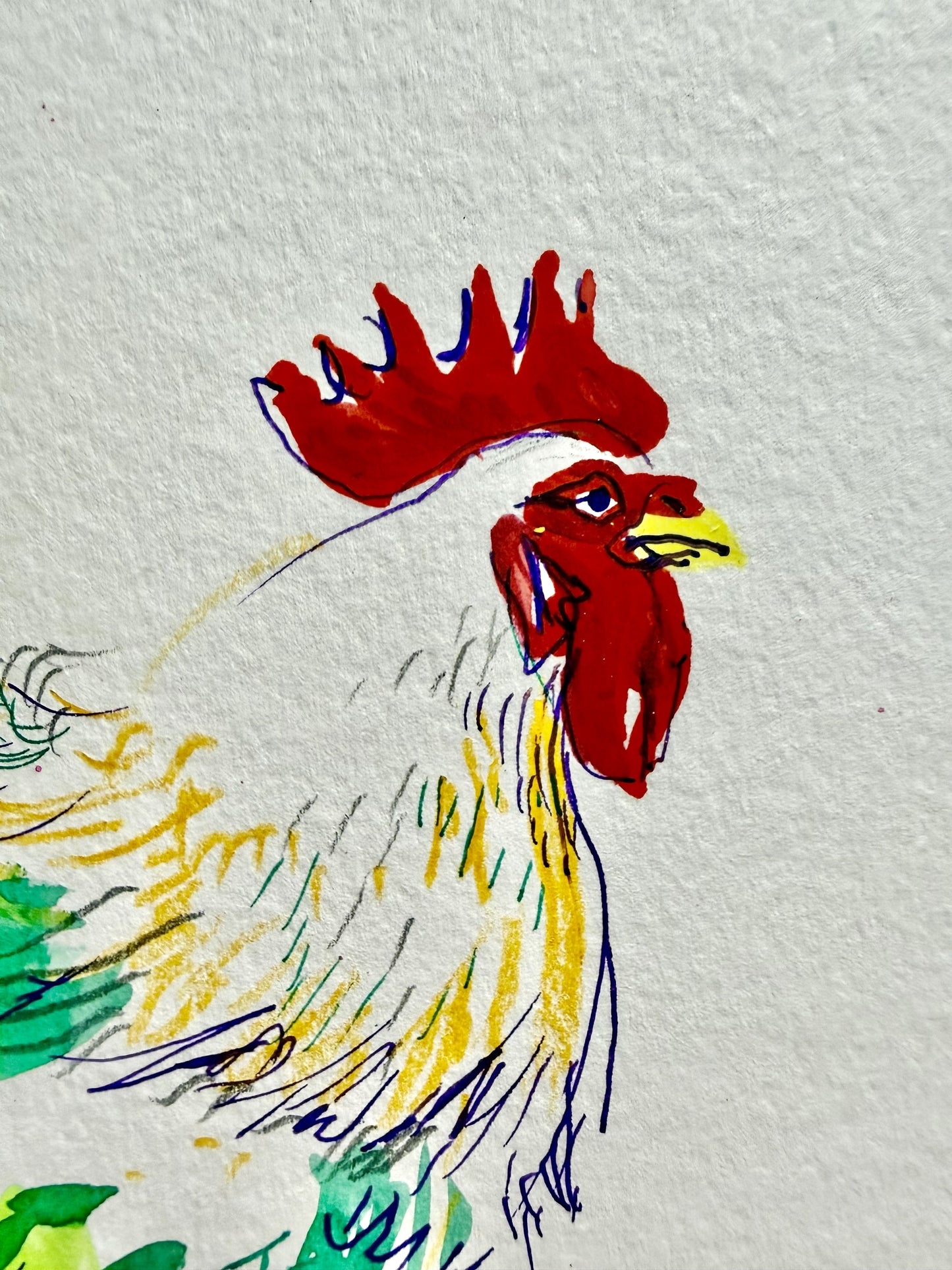 El gallo verde
