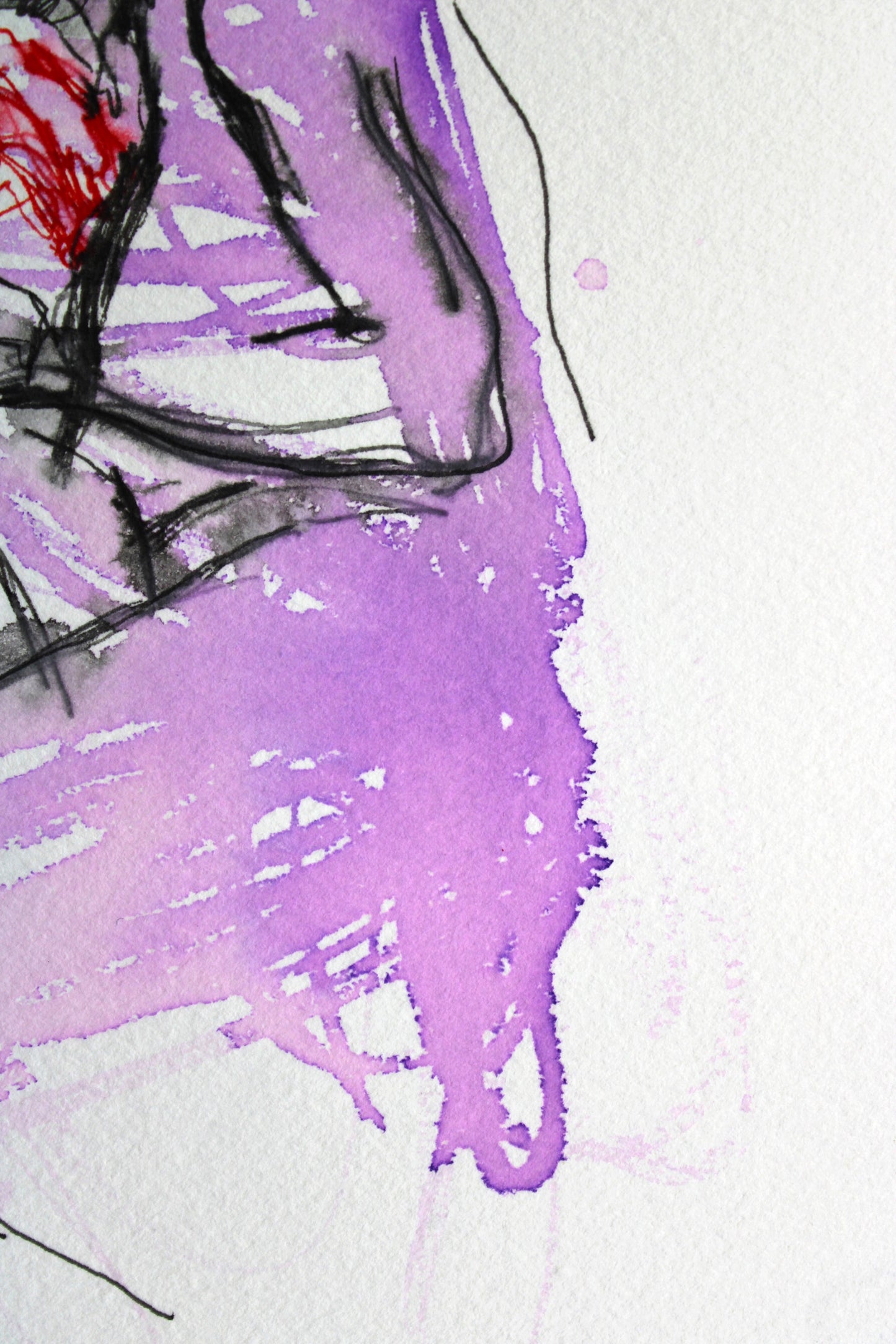 The woman on the other side