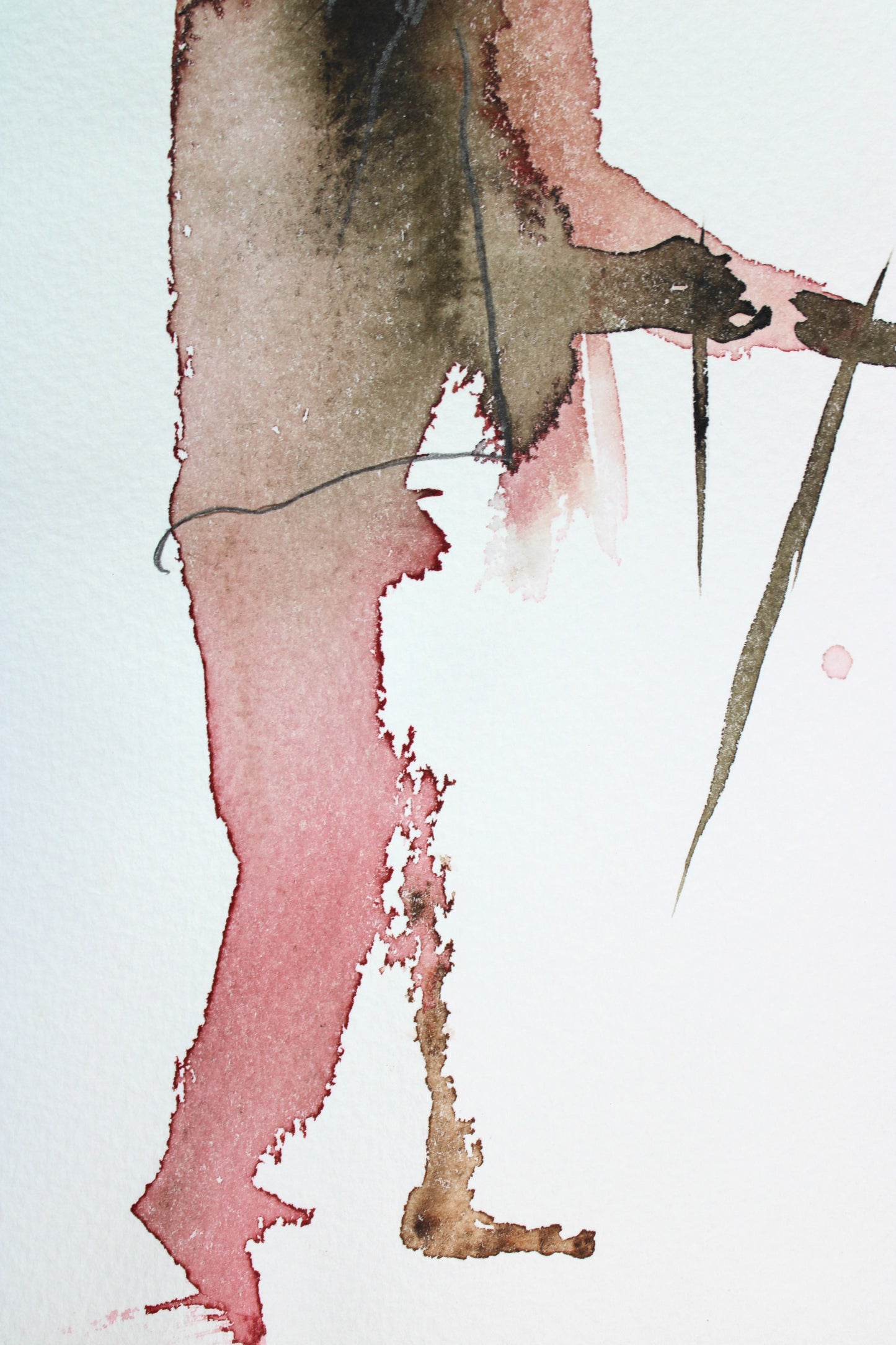 Flamenco avec deux bâtons