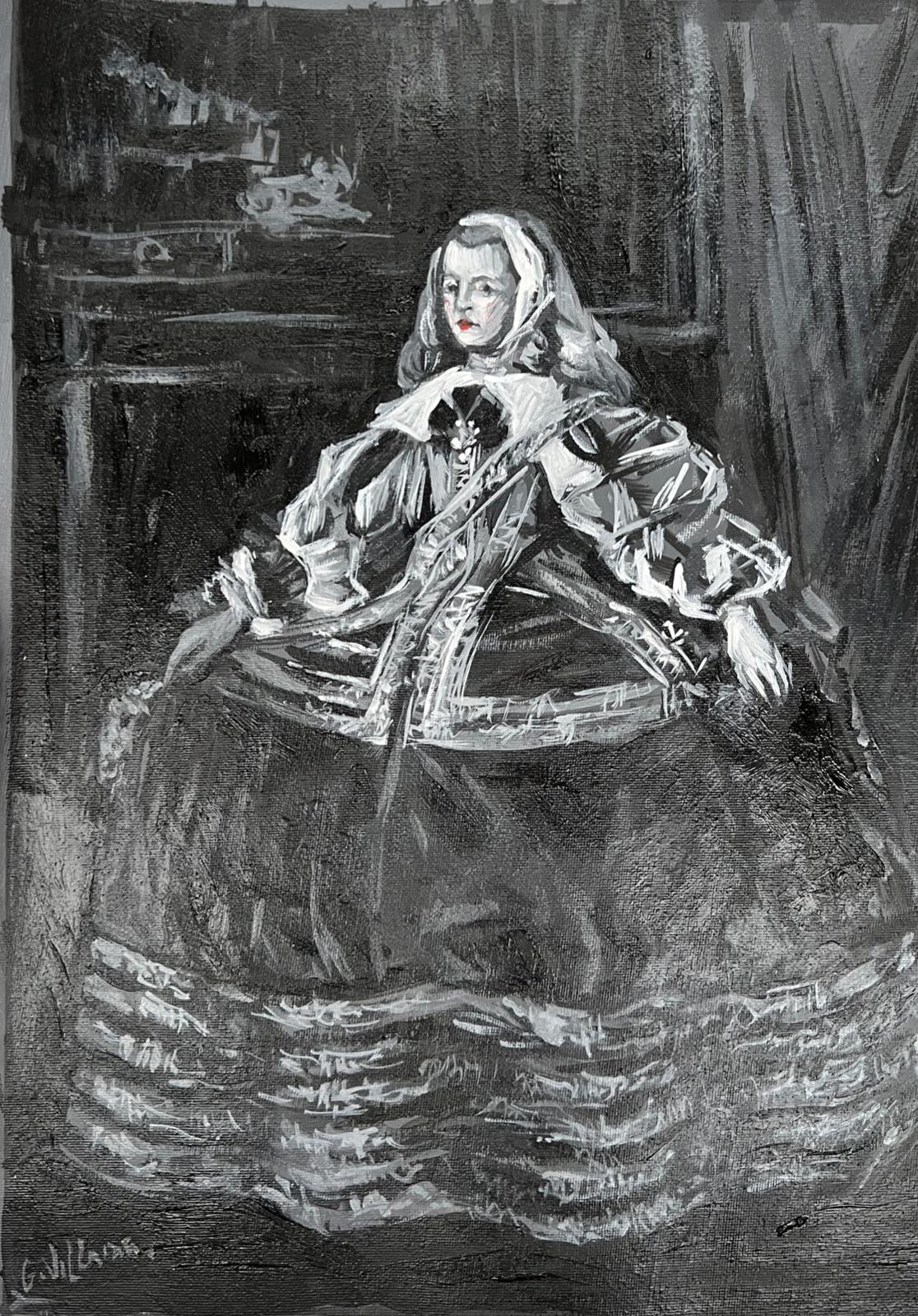 L'oreille bandée de la Ménine