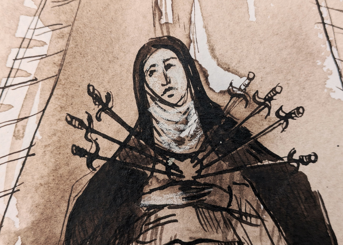 Los siete puñales de la Virgen