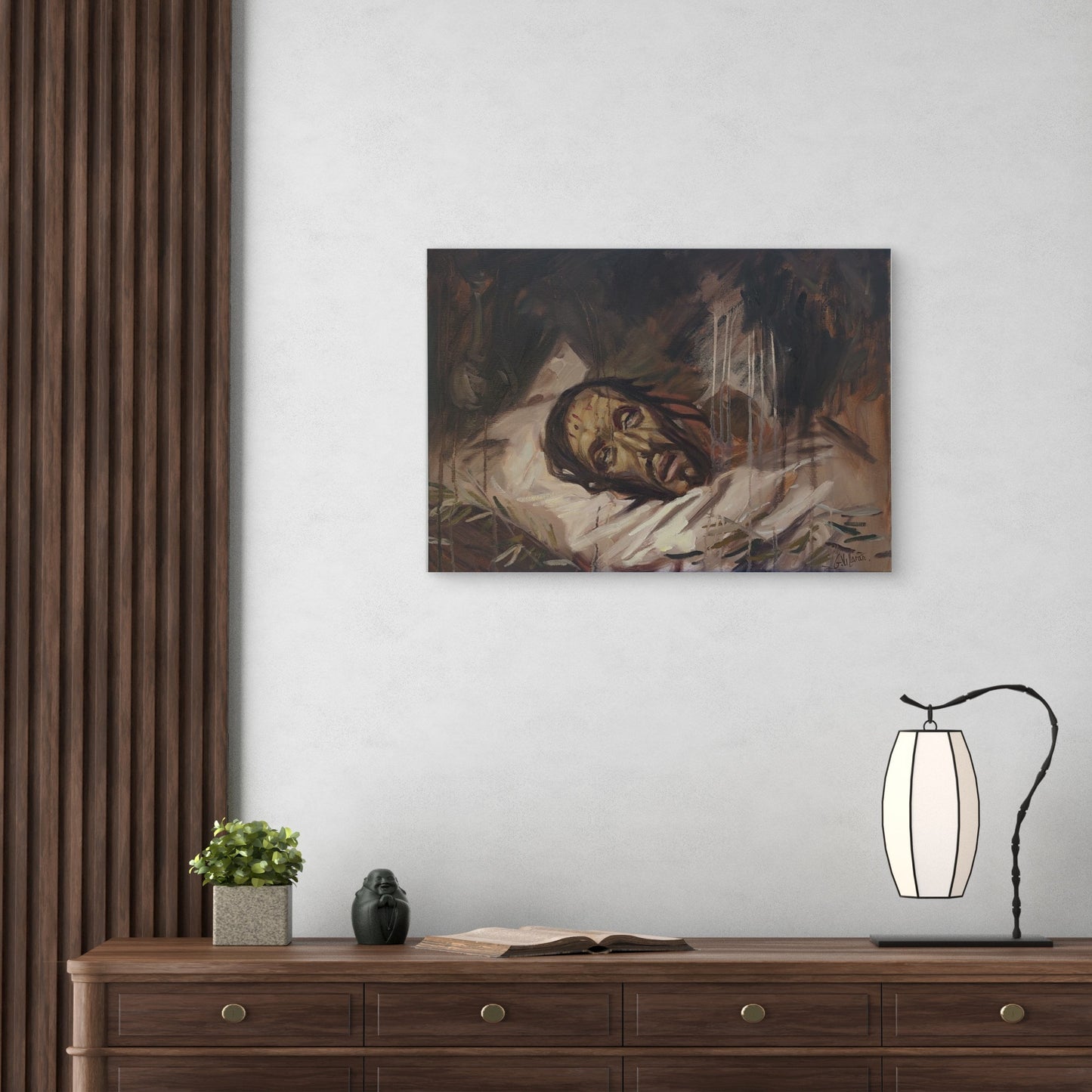 Cabeza de Cristo homenaje a Ressendi