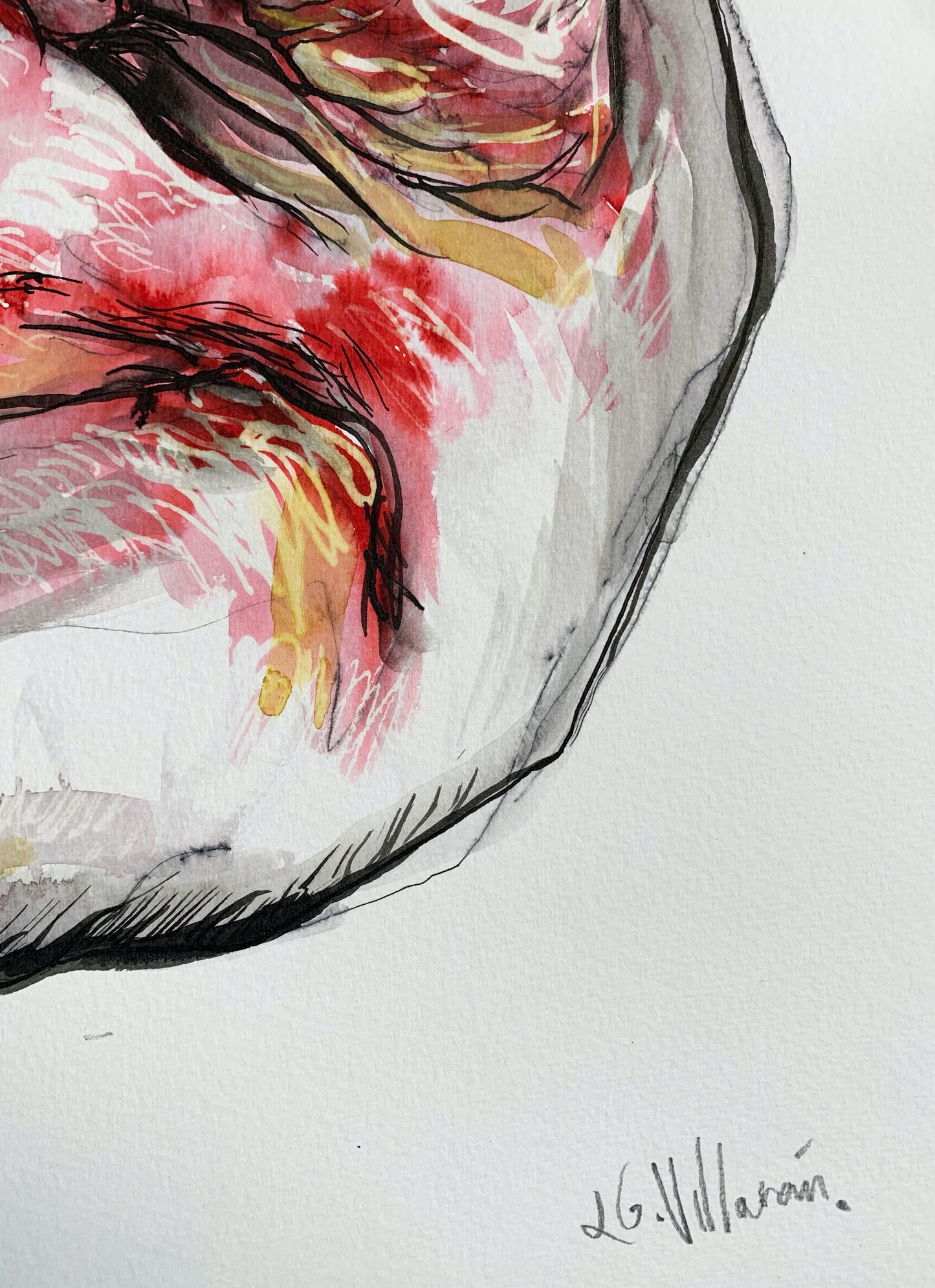 The child hidden in Hanuman's head