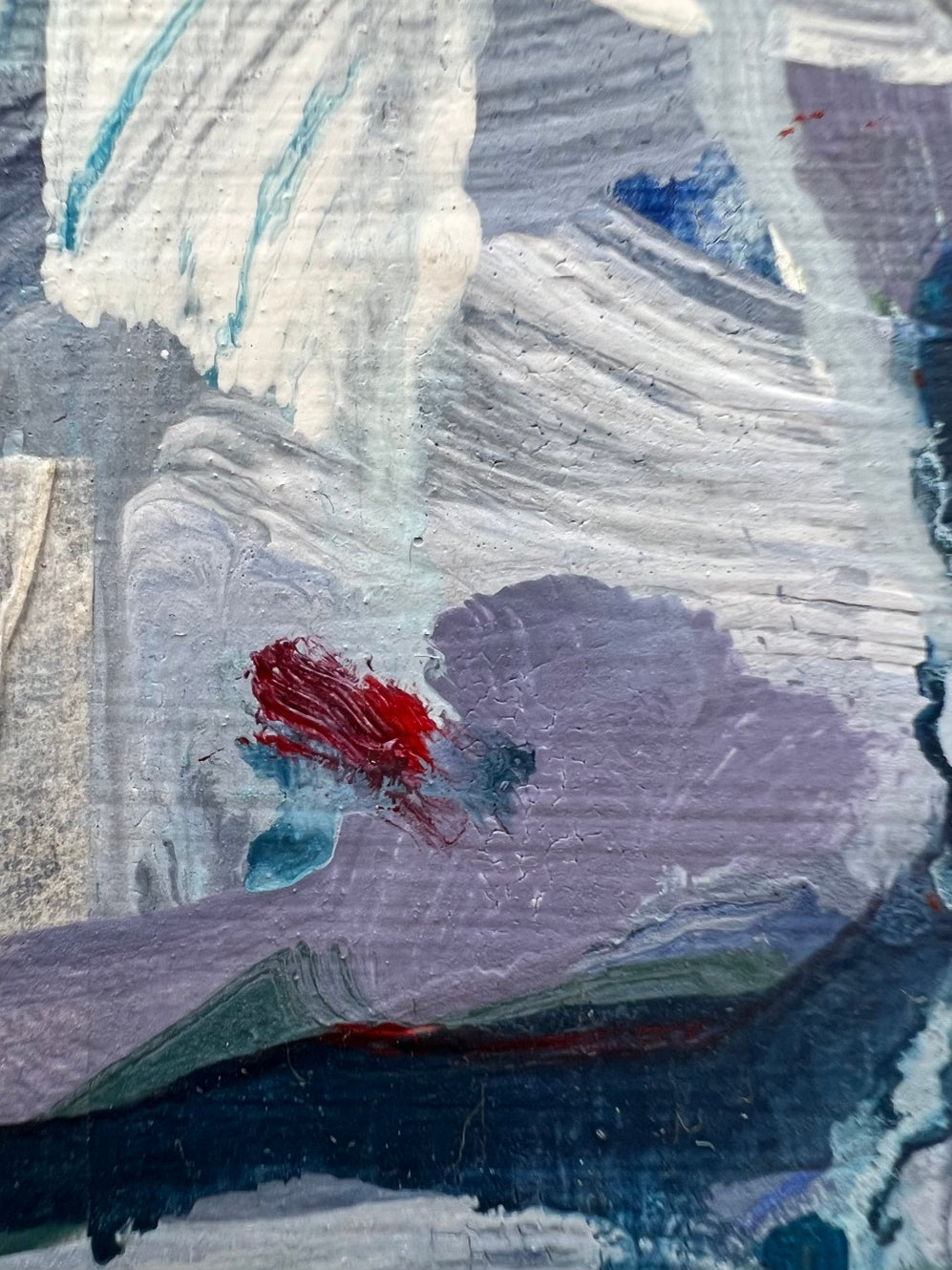 Van Gogh et l'ange déchu blanc