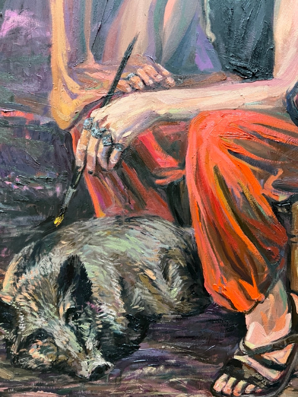 Le martyre de saint Antoine