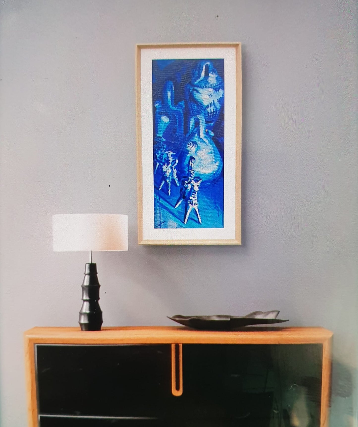 Los tres jinetes azules