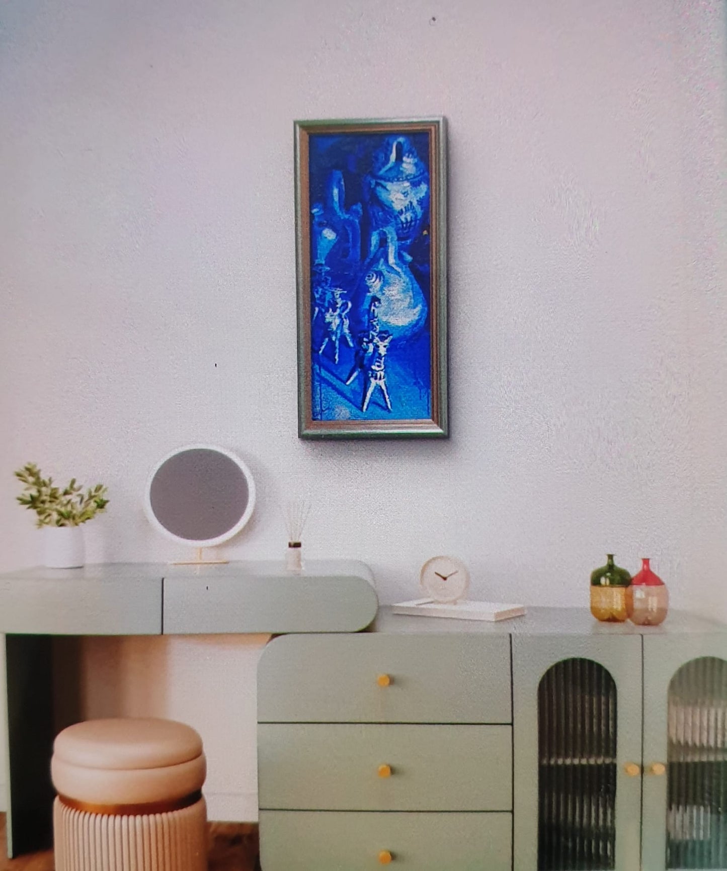 Los tres jinetes azules