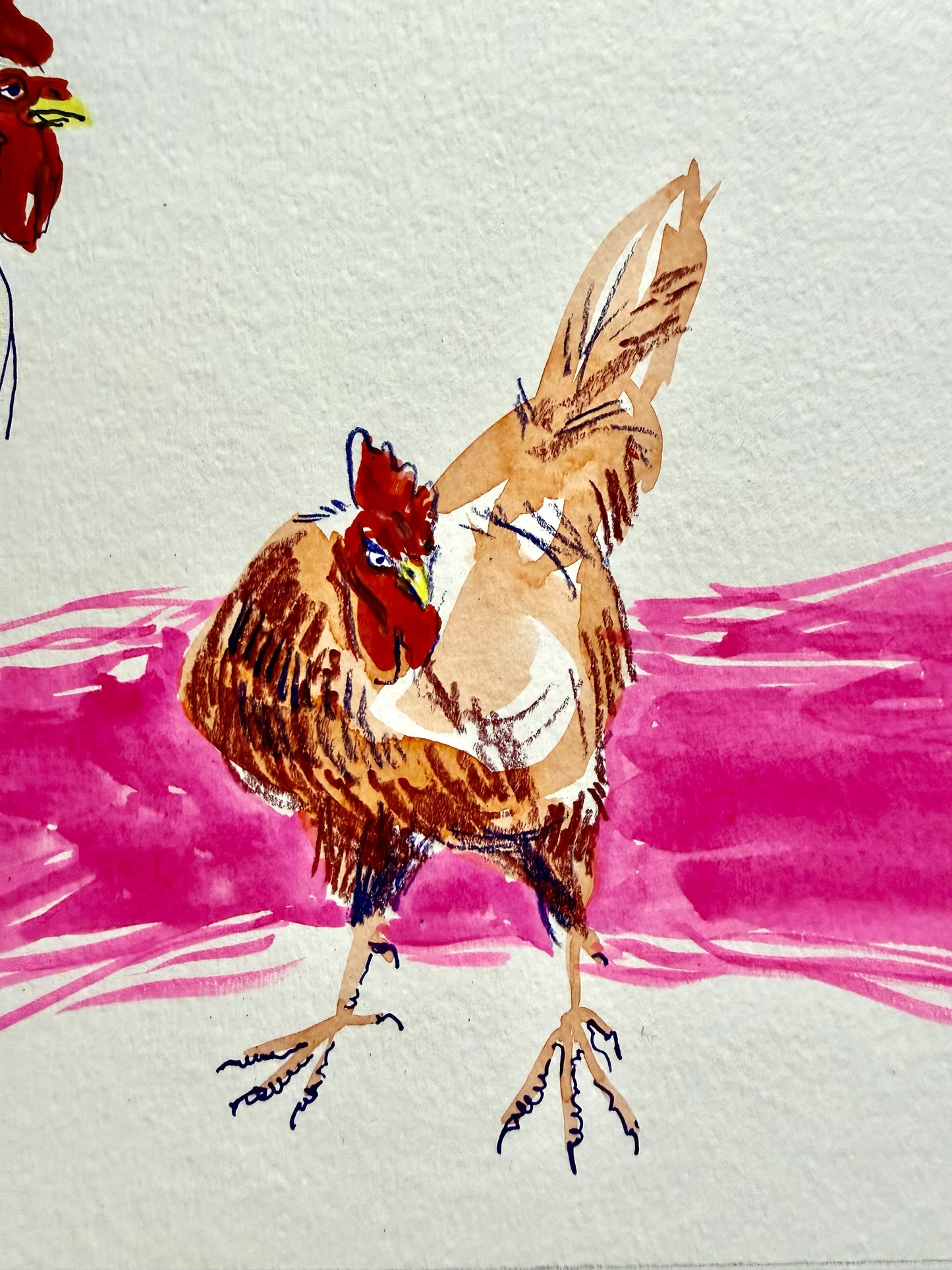 El gallo verde