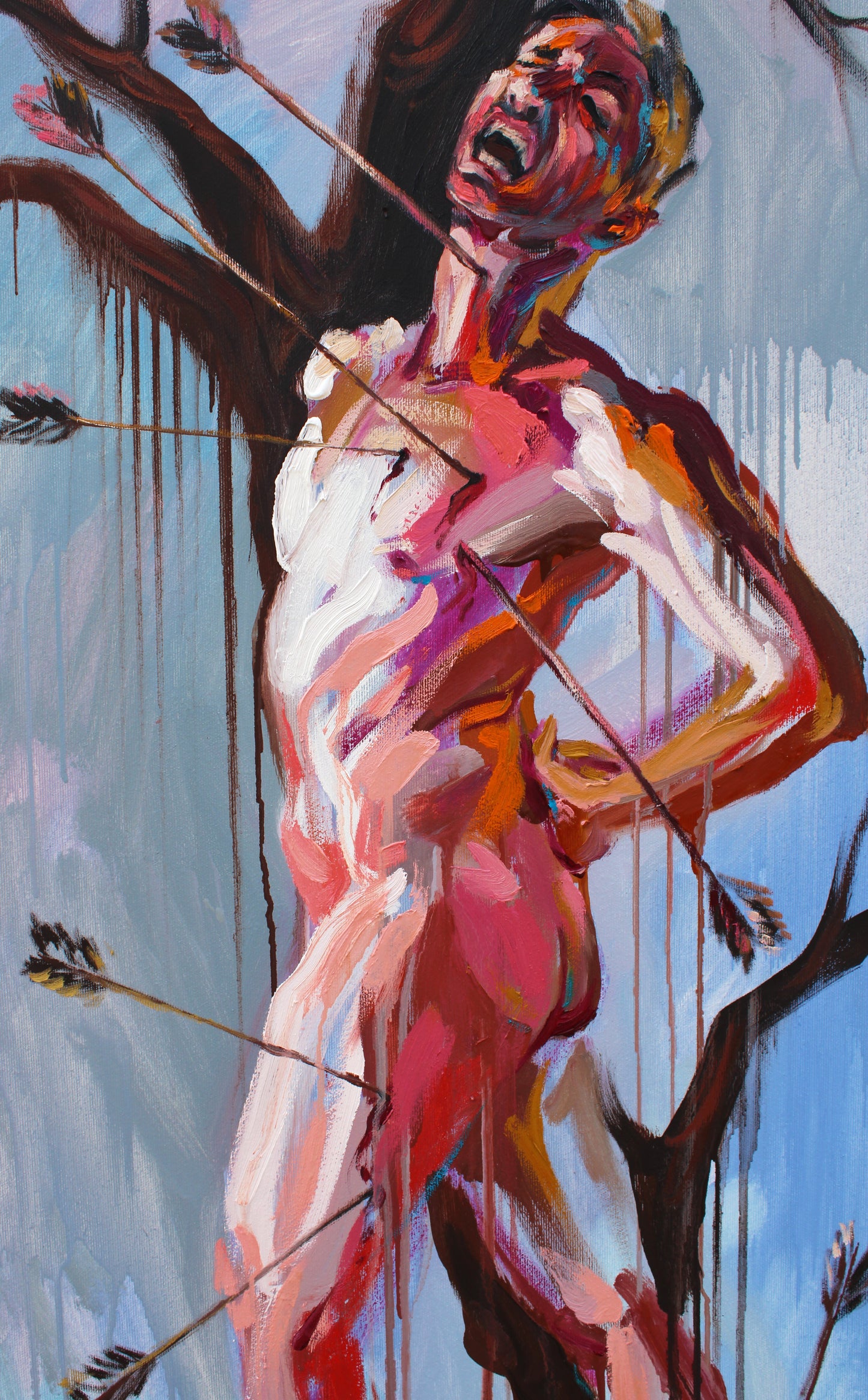 San Sebastian suffering