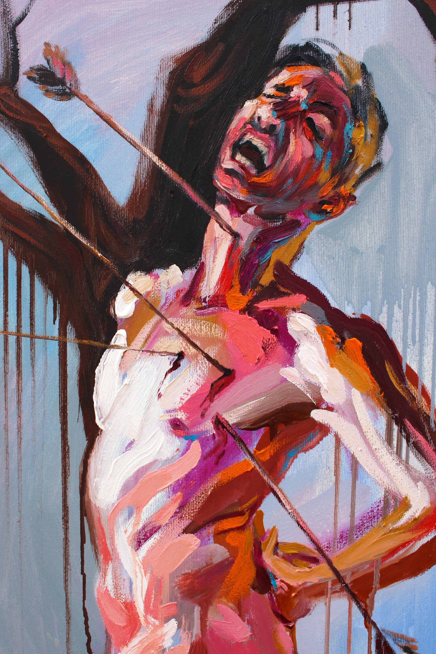 San Sebastian suffering