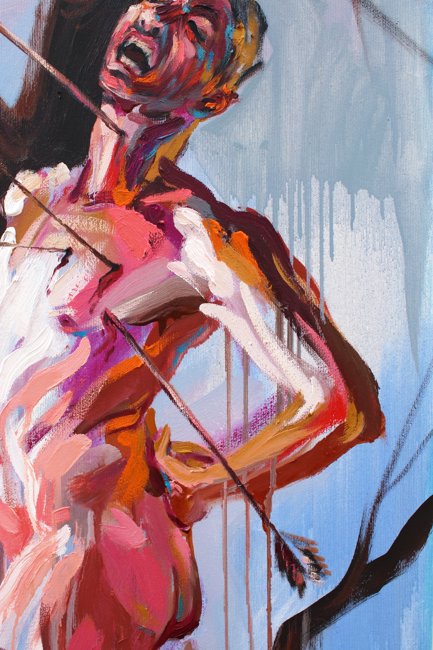 San Sebastian suffering