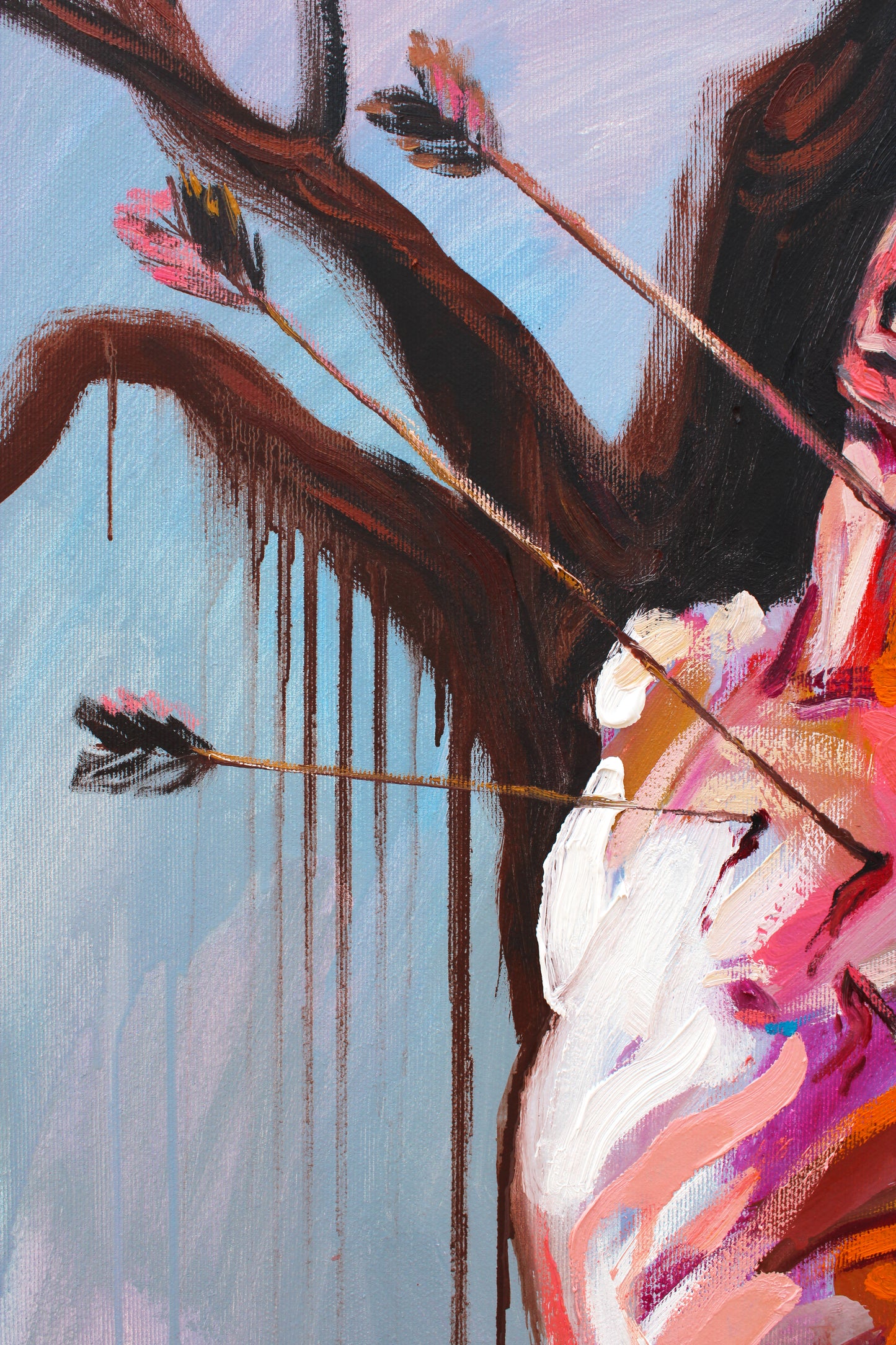 San Sebastian suffering