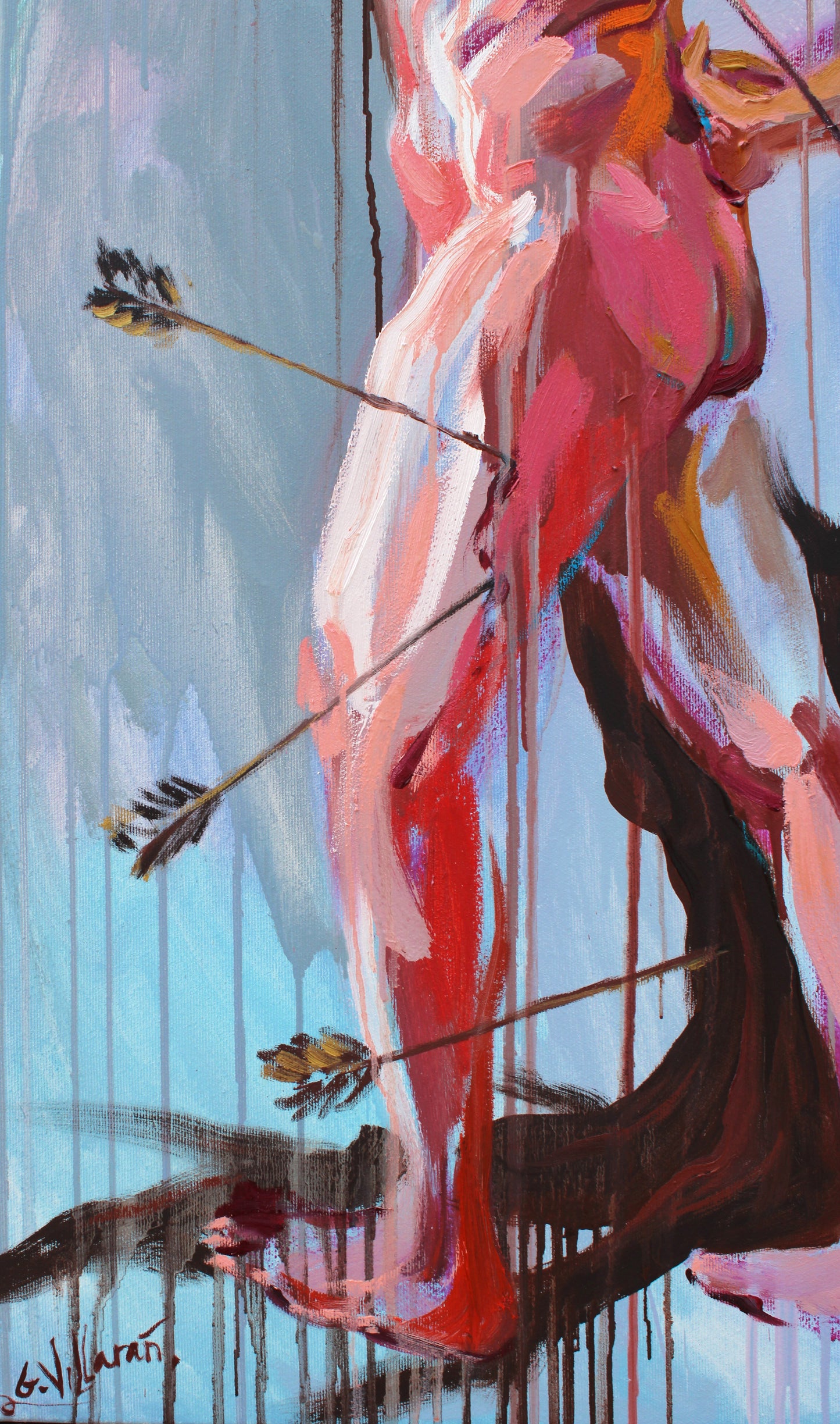 San Sebastian suffering