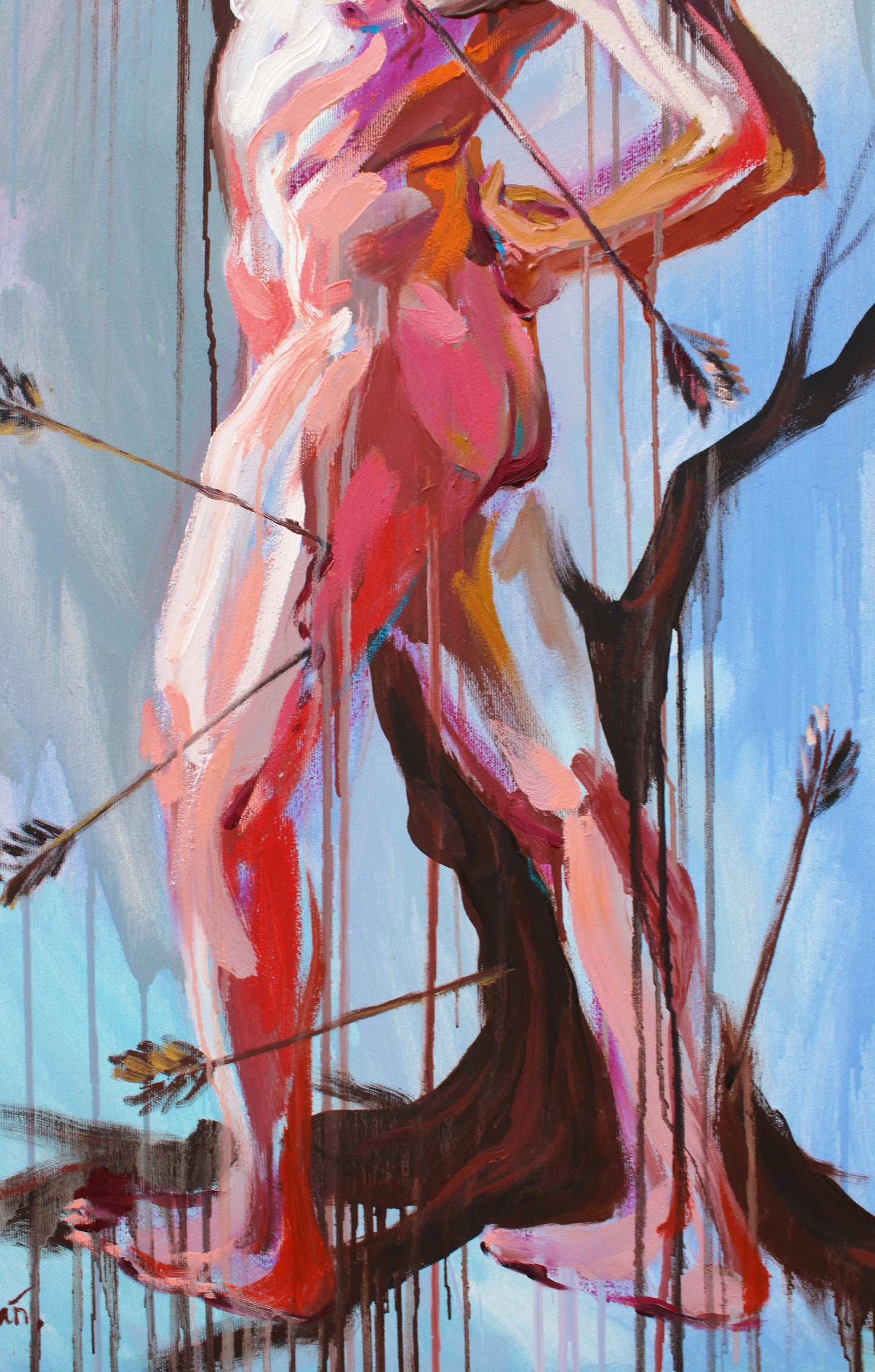 San Sebastian suffering