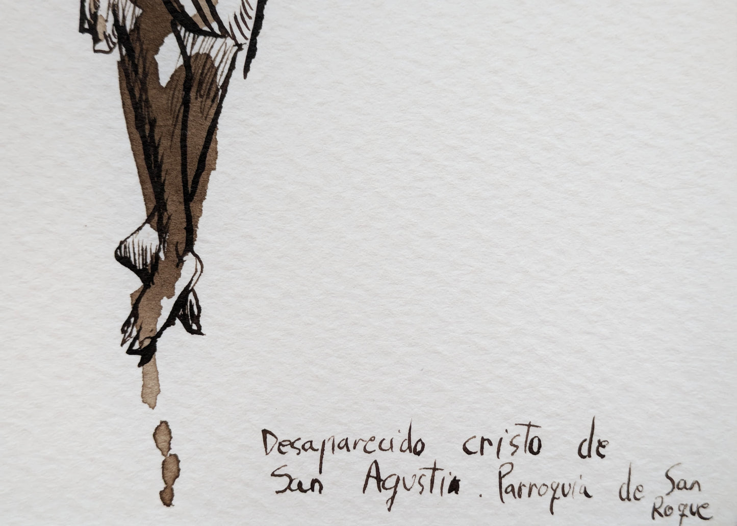 Disappeared Christ of San Agustín. Parish of San Roque