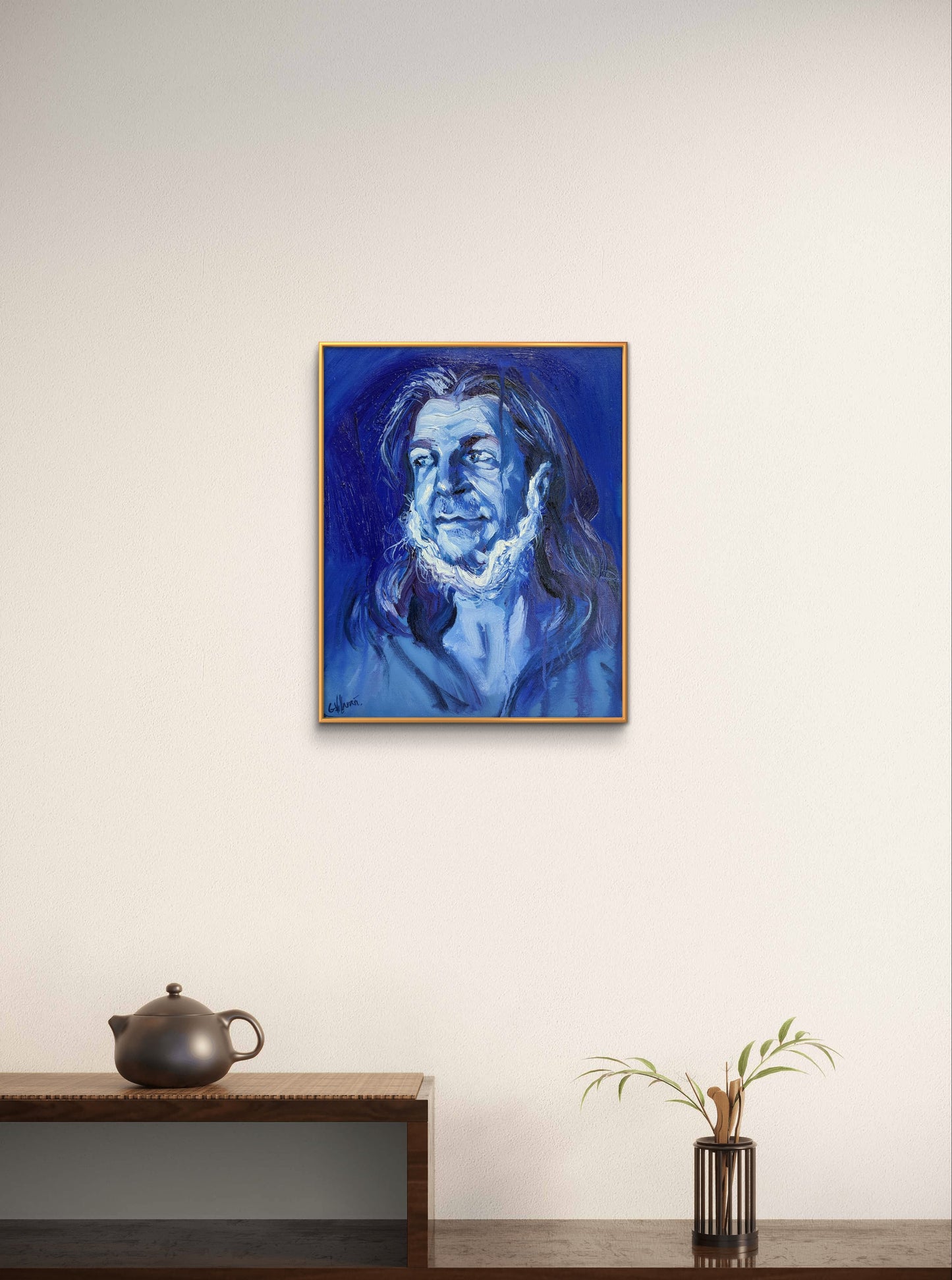 The confidently astute look