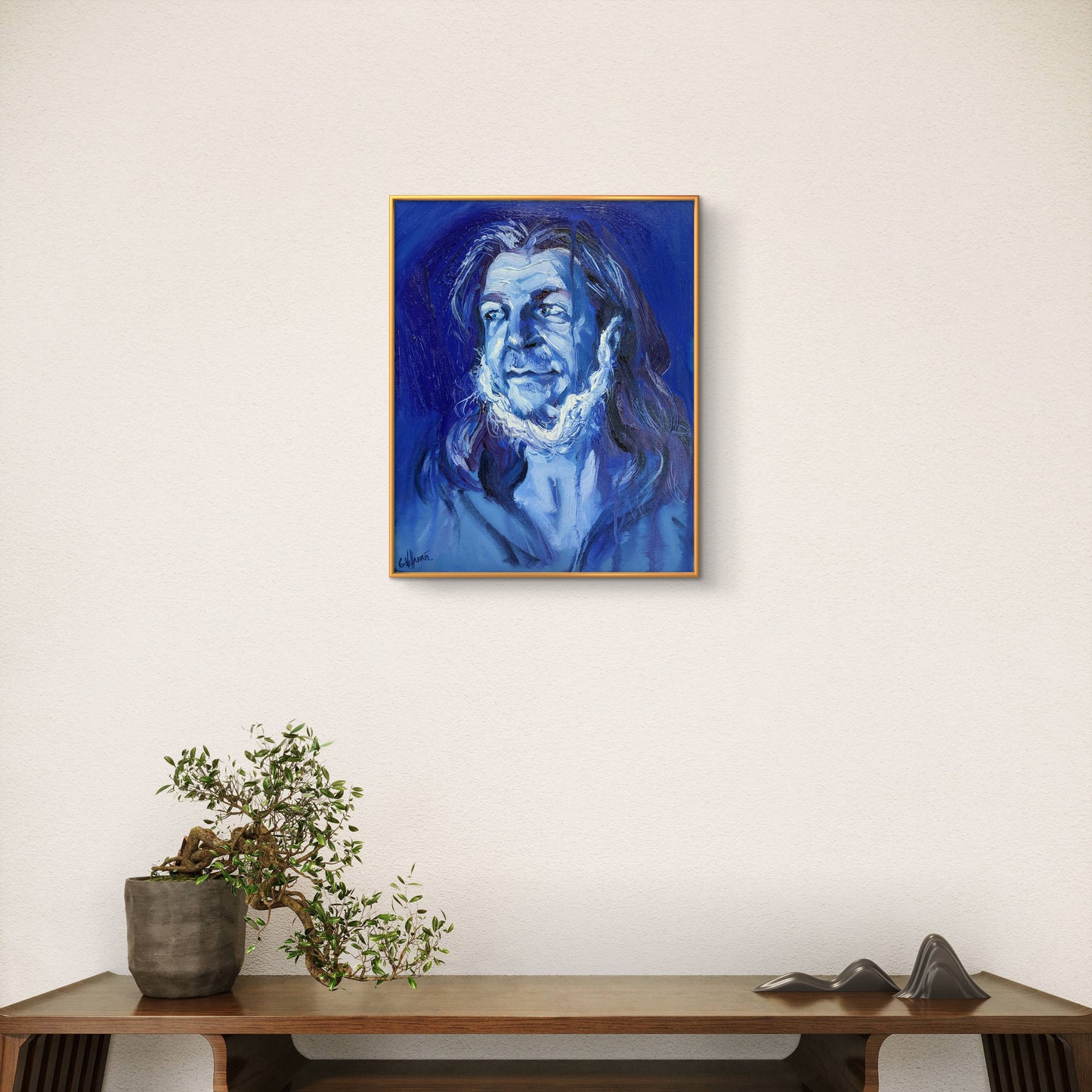 The confidently astute look