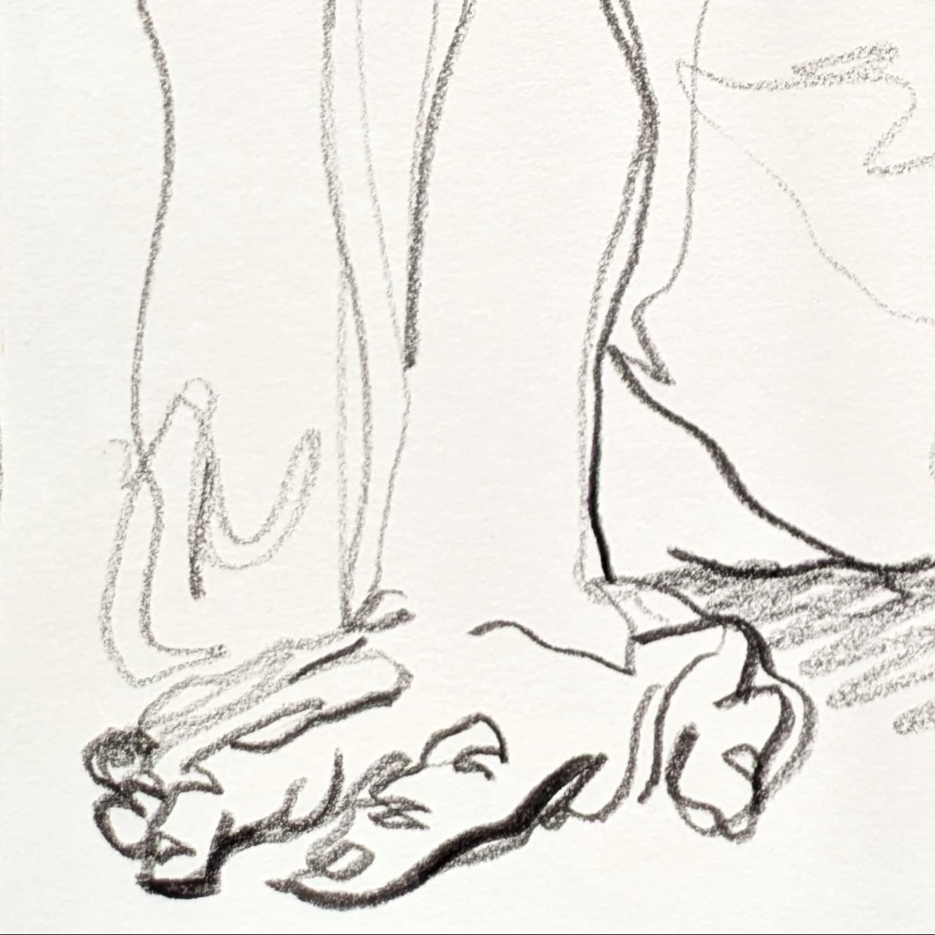 Boceto de escorzo II