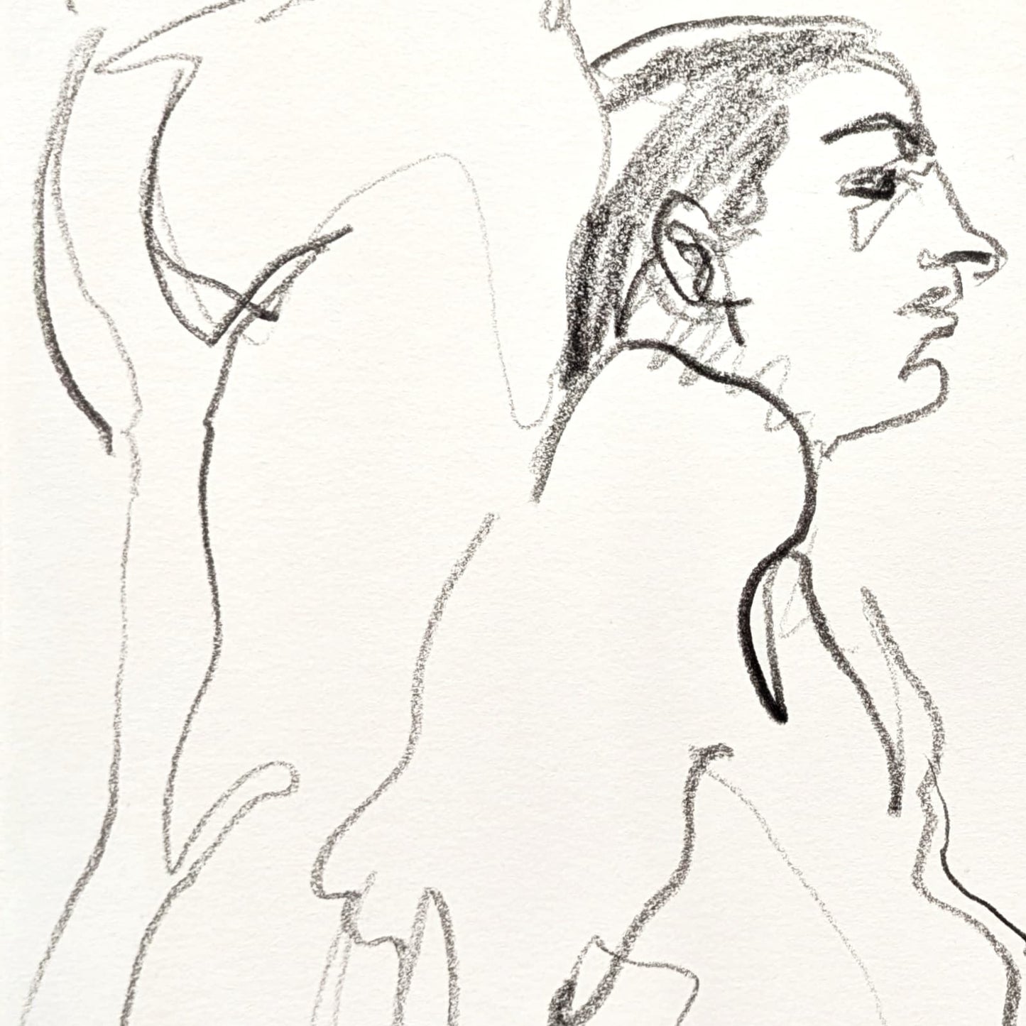 Boceto de escorzo II