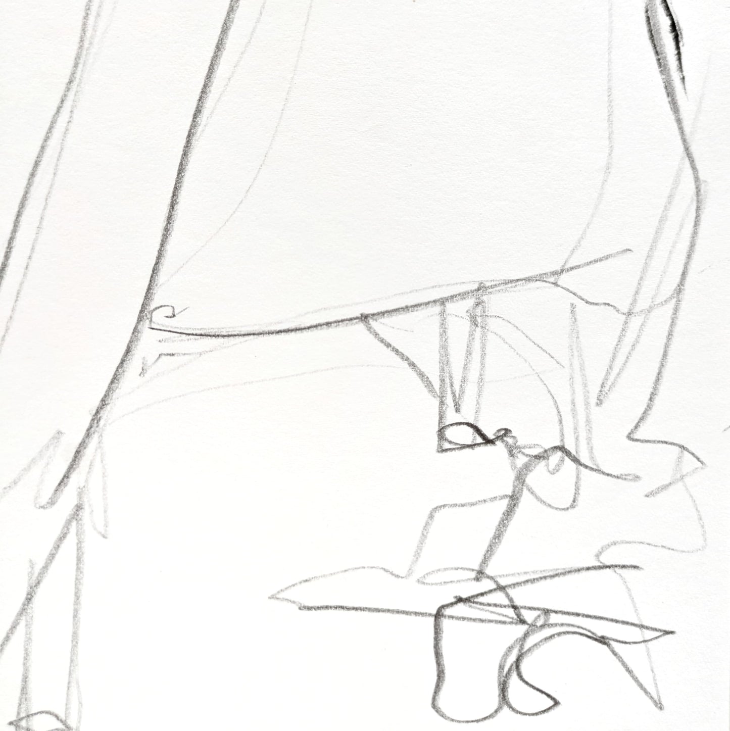 Boceto de escorzo VII