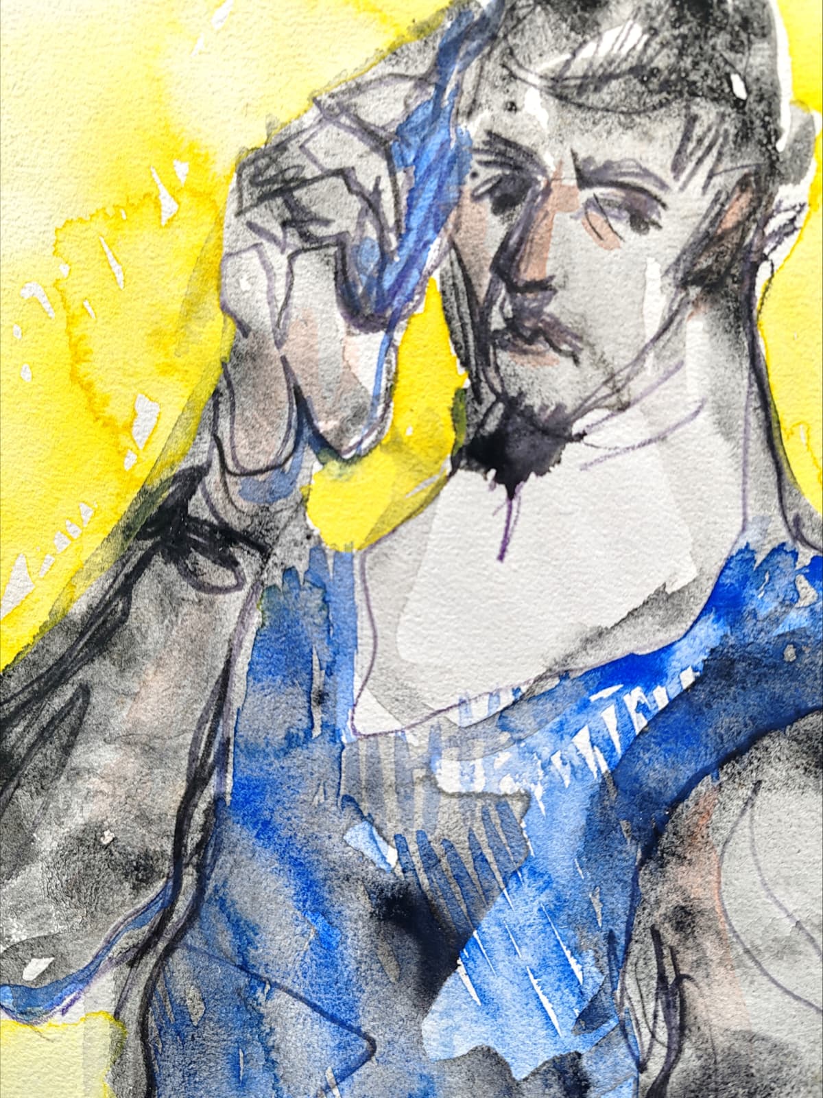 Autorretrato a lo Greco