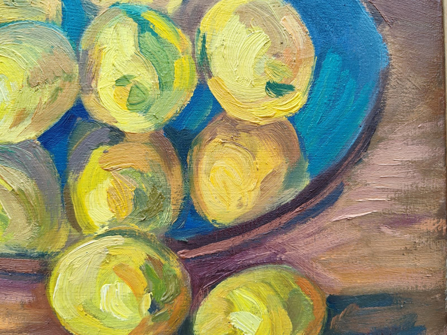 Limones sobre el espejo