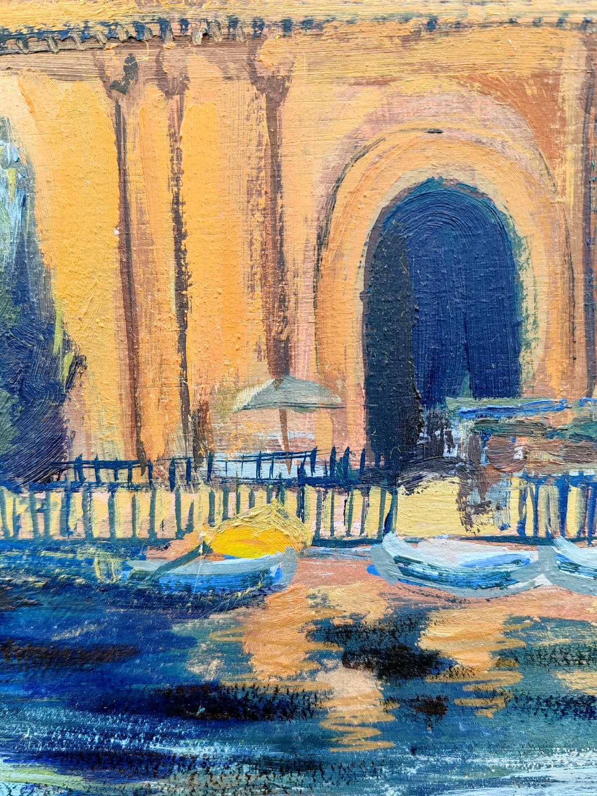 Boceto para obra de gran formato de la  Plaza España