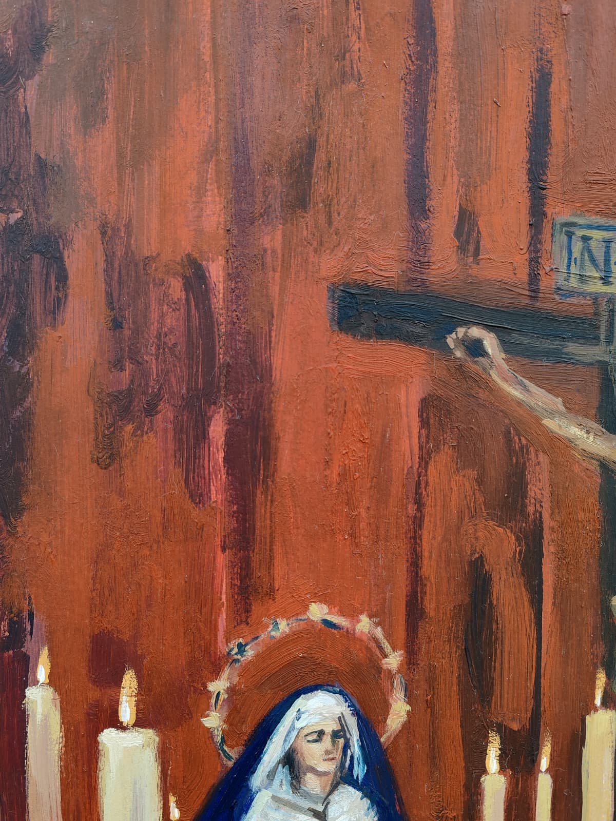 Estudio para cartel de Semana Santa