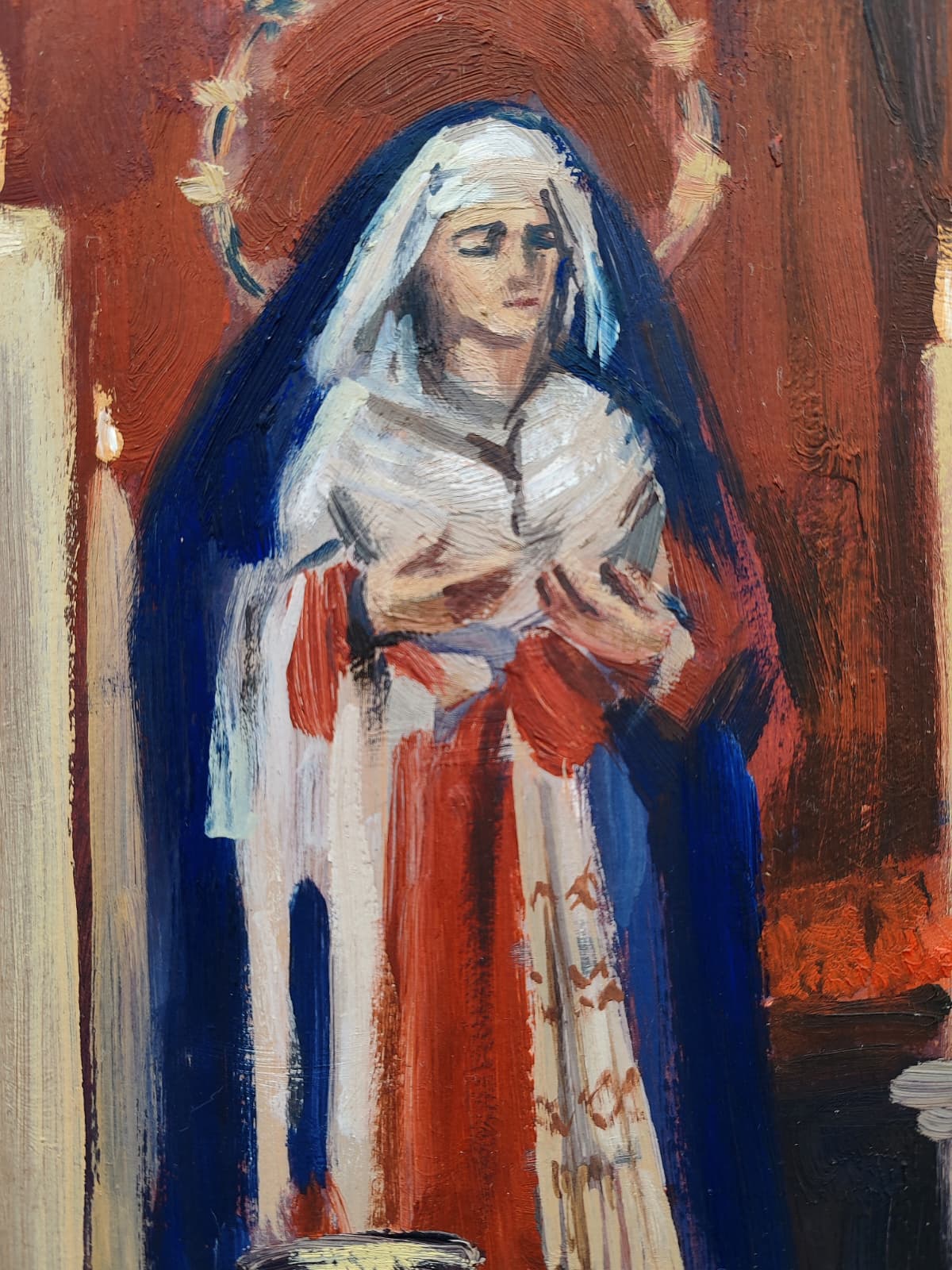 Estudio para cartel de Semana Santa