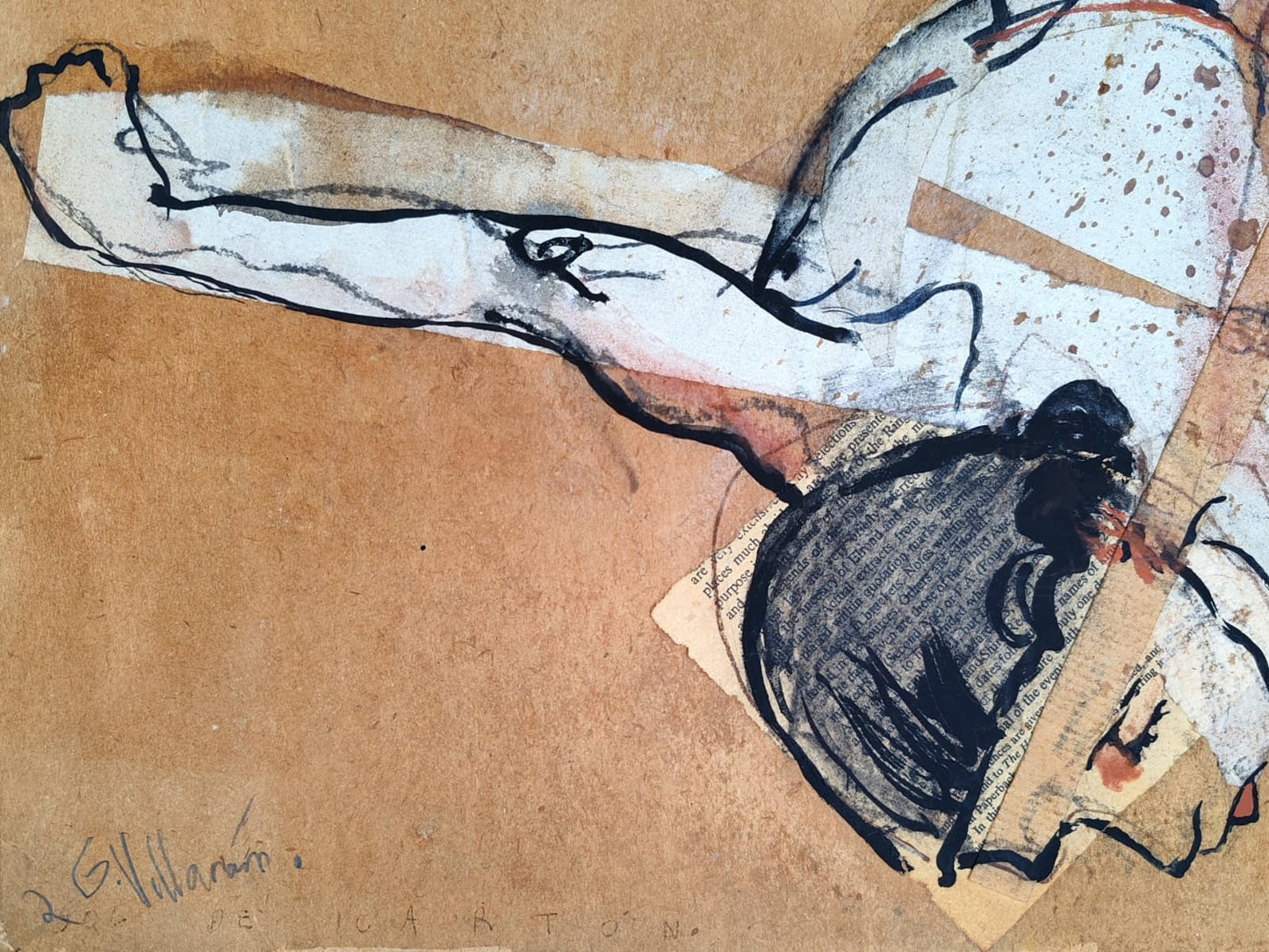 Adolescente tomando el sol